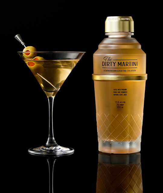 The danhattan dirty martini