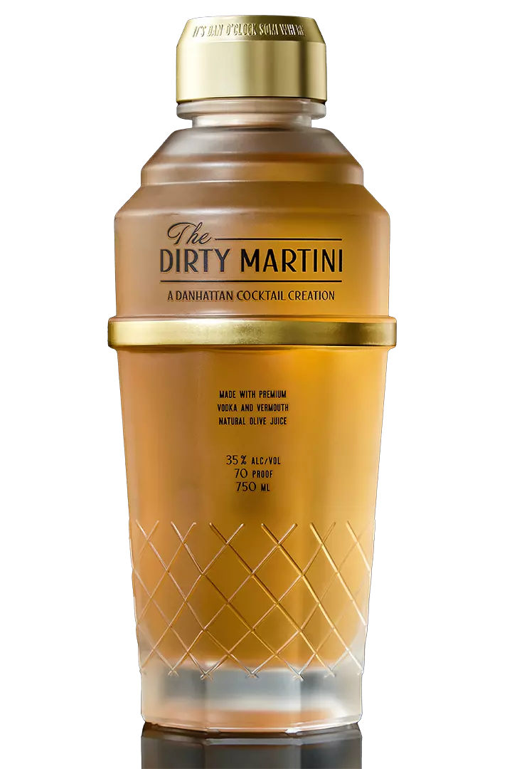 The Danhattan Dirty Martini